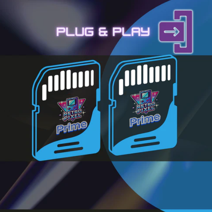 RetroPixel Prime™ Plus Cards