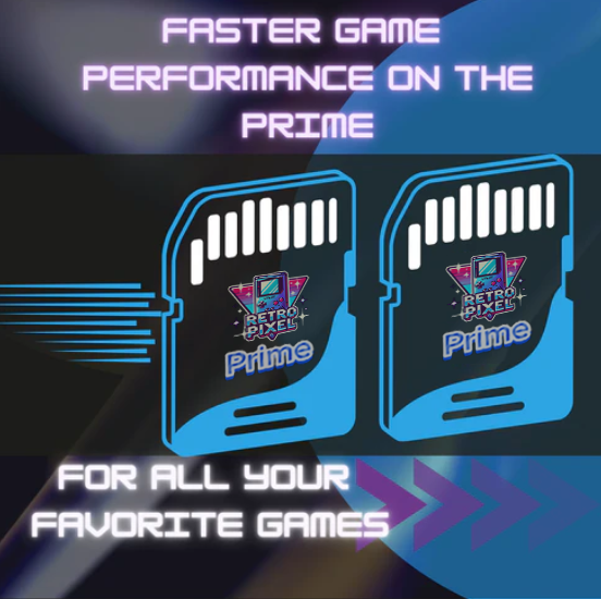 RetroPixel Prime™ Plus Cards